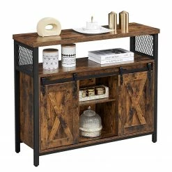 Red Living Buffet Hazlet II - Marron / Noir -loftscape Boutique 1000283942 210810 15023700067 DETAILS P000000001000283942