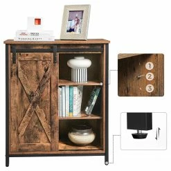 Red Living Buffet Hazlet III - Marron / Noir -loftscape Boutique 1000283948 210810 15023700096 DETAILS P000000001000283948