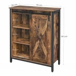 Red Living Buffet Hazlet III - Marron / Noir -loftscape Boutique 1000283948 210810 15023800099 SKETCH DETAILS P000000001000283948 sketch