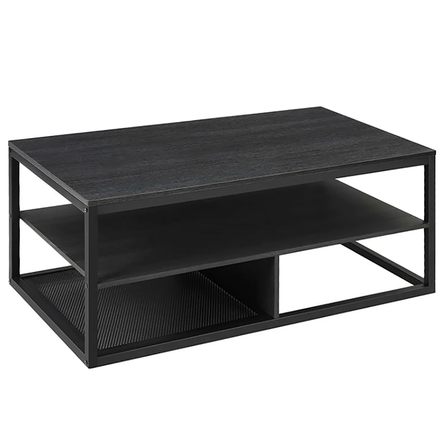 Red Living Table basse Didy - Imitation chêne noir / Noir 3 Red Living Table basse Didy - Imitation chêne noir / Noir
