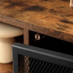 Red Living Meuble TV Ruhla - Marron / Noir -loftscape Boutique 1000284003 210810 15024000215 DETAILS P000000001000284003