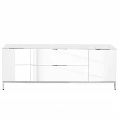 Maja Möbel Meuble TV Trend - Verre - Blanc brillant / Chrome 12 Maja Möbel Meuble TV Trend - Verre - Blanc brillant / Chrome -loftscape Boutique 1000284206 210804 14342200004 DETAILS P000000001000284206