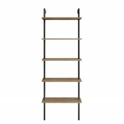 Red Living Étagère Paulista - Imitation noyer