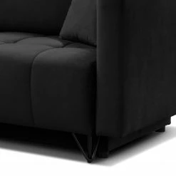 Loftscape Canapé convertible Bristol - Velours - Velours Ravi: Noir 20 Loftscape Canapé convertible Bristol - Velours - Velours Ravi: Noir -loftscape Boutique 1000284417 210810 14505100176 DETAILS P000000001000284417