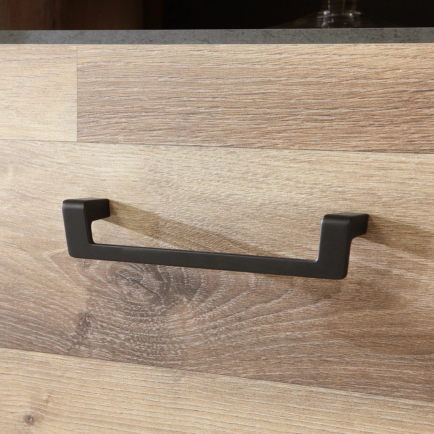 Red Living Enfilade Voru - Imitation chêne / Gris foncé 7 Red Living Enfilade Voru - Imitation chêne / Gris foncé – Image 5