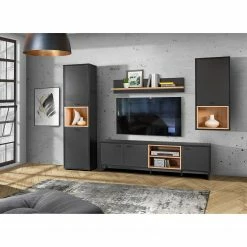 Loftscape Meuble haut Mazzo - Noir / Imitation chêne artisan -loftscape Boutique 1000285797 210819 12212500012 MOOD DETAILS P000000001000285797 mood
