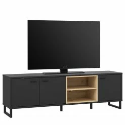 Loftscape Meuble TV Mazzo - Noir / Imitation chêne artisan -loftscape Boutique 1000285798 210819 12212500029 DETAILS P000000001000285798