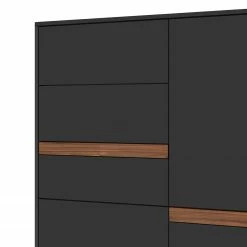 GWINNER Buffet haut Calea I - Plaqué bois - Anthracite mat / Noyer 7 GWINNER Buffet haut Calea I - Plaqué bois - Anthracite mat / Noyer -loftscape Boutique 1000285834 211117 160124000115 DETAILS P000000001000285834