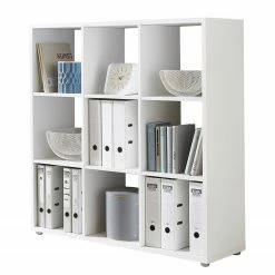 Furnitive Étagère de bureau Nizwa - Blanc