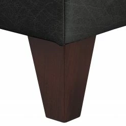 Ars Natura Canapé d’angle Clonee - Cuir véritable - Noir - Méridienne courte à gauche (vue de face) -loftscape Boutique 1000287277 210902 06255200181 DETAILS P000000001000287277