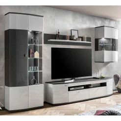 Loftscape Meuble TV Intento II - Blanc brillant / Anthracite 10 Loftscape Meuble TV Intento II - Blanc brillant / Anthracite -loftscape Boutique 1000288165 210827 12095300003 MOOD DETAILS P000000001000288165 mood