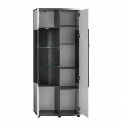 Loftscape Vitrine Intento II - Blanc brillant / Anthracite 11 Loftscape Vitrine Intento II - Blanc brillant / Anthracite -loftscape Boutique 1000288185 210827 12095500043 DETAILS P000000001000288185