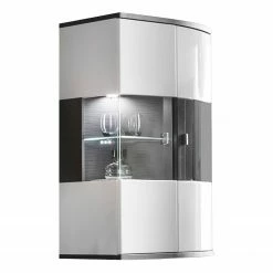 Loftscape Ensemble meubles TV Intento III (3 él.) - Blanc brillant / Anthracite -loftscape Boutique 1000288375 210827 16504700020 DETAILS P000000001000288375