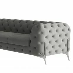 Jack & Alice Canapé panoramique Laviva II - Microfibre Enza: Gris - Alignement à gauche 17 Jack & Alice Canapé panoramique Laviva II - Microfibre Enza: Gris - Alignement à gauche -loftscape Boutique 1000288928 220325 050 DETAILS P000000001000288928