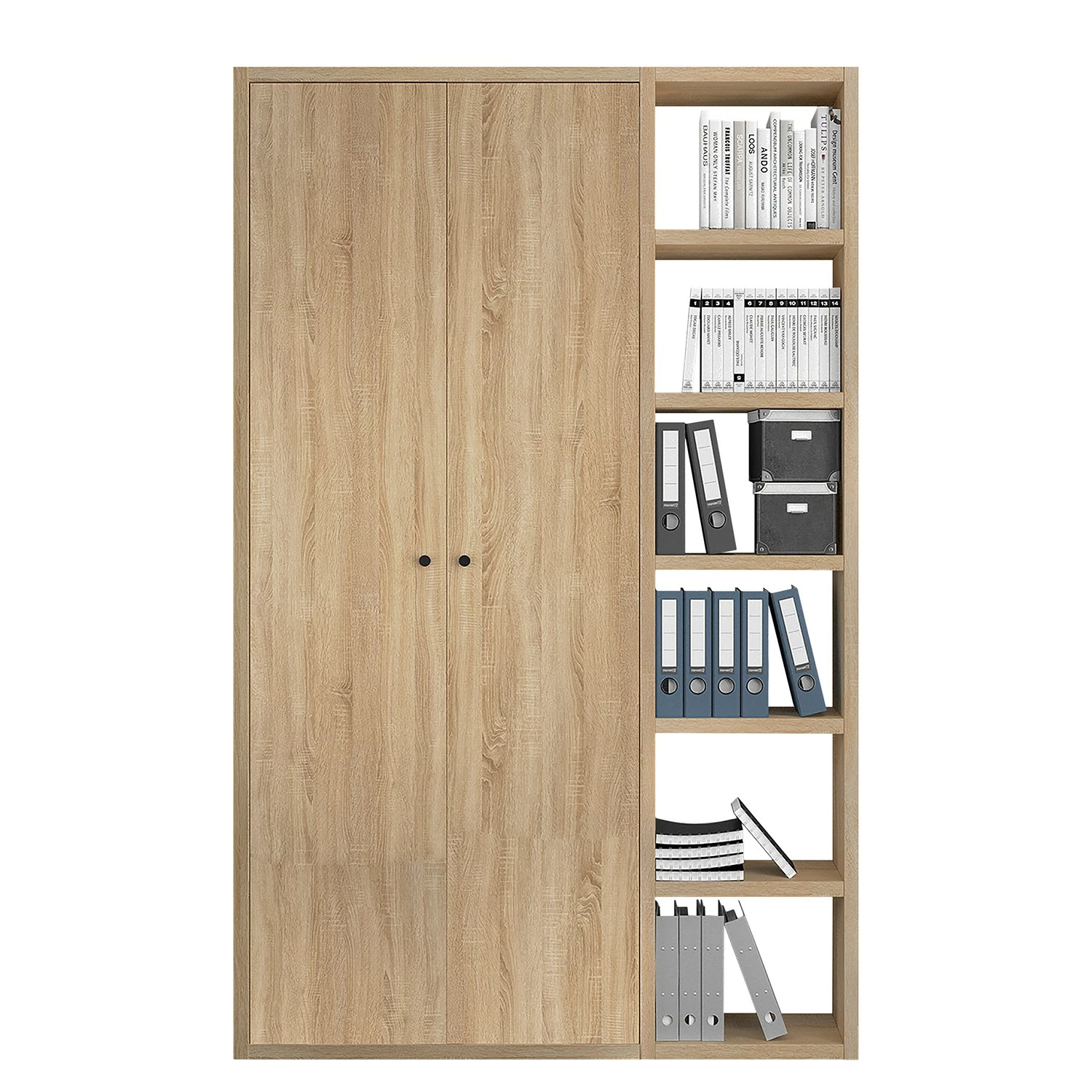 Fredriks Armoire de bureau Emporio III - Imitation chêne de Sonoma 3 Fredriks Armoire de bureau Emporio III - Imitation chêne de Sonoma