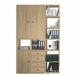 Fredriks Armoire de bureau Emporio - Imitation chêne de Sonoma