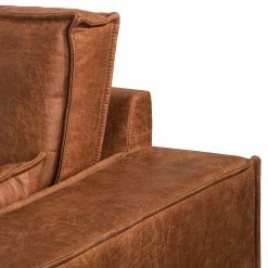 Fredriks Canapé Jurga (3 places) - Microfibre Yaka: Cognac -loftscape Boutique 1000291508 210927 13065400565 DETAILS P000000001000291508
