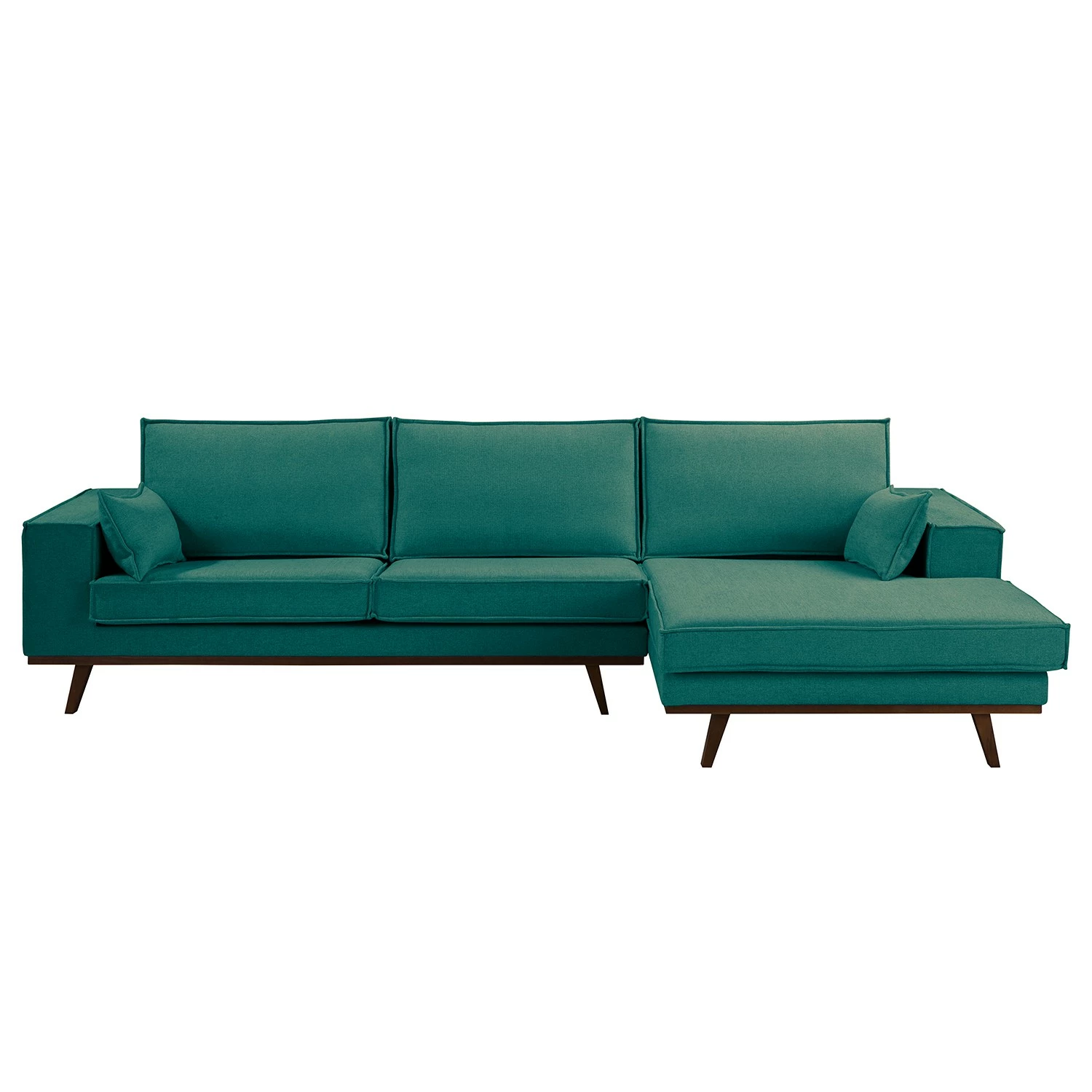 Fredriks Canapé d’angle Jurga - Tissu Sioma: Vert-Marron - Méridienne courte à droite (vue de face) 4 Fredriks Canapé d’angle Jurga - Tissu Sioma: Vert-Marron - Méridienne courte à droite (vue de face) – Image 2