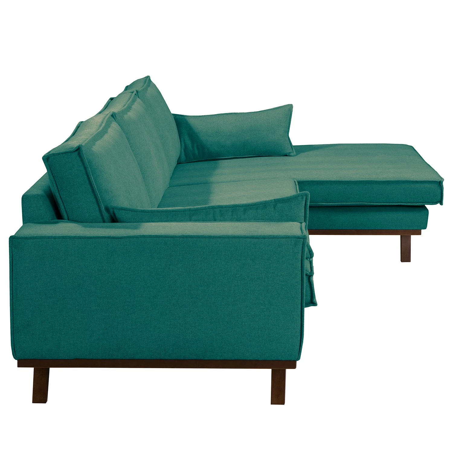 Fredriks Canapé d’angle Jurga - Tissu Sioma: Vert-Marron - Méridienne courte à droite (vue de face) 5 Fredriks Canapé d’angle Jurga - Tissu Sioma: Vert-Marron - Méridienne courte à droite (vue de face) – Image 3