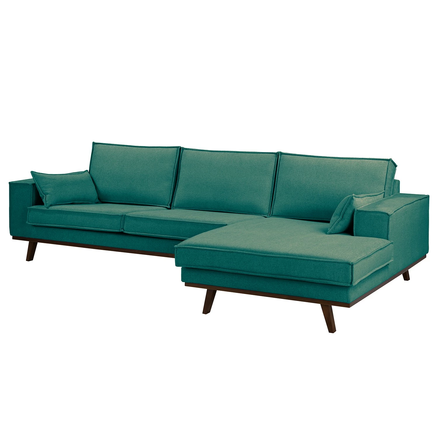 Fredriks Canapé d’angle Jurga - Tissu Sioma: Vert-Marron - Méridienne courte à droite (vue de face) 8 Fredriks Canapé d’angle Jurga - Tissu Sioma: Vert-Marron - Méridienne courte à droite (vue de face) – Image 6