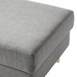 Studio Copenhagen Repose-pieds COSO Classic - Tissu Milan : Gris clair - Frêne - Profondeur : 64 cm -loftscape Boutique 1000293400 211005 130857000154 DETAILS P000000001000293400