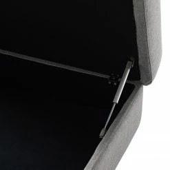 Studio Copenhagen Repose-pieds COSO Classic - Tissu Milan : Gris clair - Frêne - Profondeur : 64 cm -loftscape Boutique 1000293400 211005 130858000156 DETAILS P000000001000293400