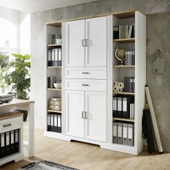 Ridgevalley Étagères Jasmund II - Imitation pin blanc -loftscape Boutique 1000293868 211020 085818000027 MOOD DETAILS P000000001000293868 mood