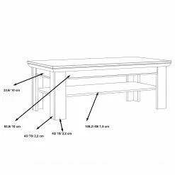 Ridgevalley Table basse Kimbark - Imitation pin blanc 13 Ridgevalley Table basse Kimbark - Imitation pin blanc -loftscape Boutique 1000295060 210924 143045000517 SKETCH DETAILS P000000001000295060 sketch