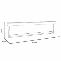 Ridgevalley Étagère murale Kimbark II - Imitation pin blanc 13 Ridgevalley Étagère murale Kimbark II - Imitation pin blanc -loftscape Boutique 1000295063 210924 143046000530 SKETCH DETAILS P000000001000295063 sketch