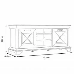 Ridgevalley Meuble TV Kimbark II - Imitation pin blanc 16 Ridgevalley Meuble TV Kimbark II - Imitation pin blanc -loftscape Boutique 1000295072 210924 143049000584 SKETCH DETAILS P000000001000295072 sketch