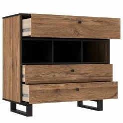 Red Living Commode Trylith - Imitation chêne rustique / Noir 12 Red Living Commode Trylith - Imitation chêne rustique / Noir -loftscape Boutique 1000295077 211125 14485200041 DETAILS P000000001000295077