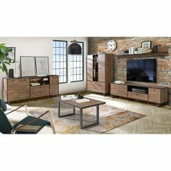 Red Living Meuble TV Trylith - Imitation chêne rustique / Noir 13 Red Living Meuble TV Trylith - Imitation chêne rustique / Noir -loftscape Boutique 1000295078 211125 14485300036 MOOD DETAILS P000000001000295078 mood