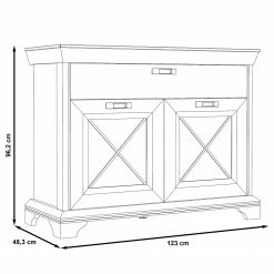 Ridgevalley Commode Kimbark - Imitation pin blanc -loftscape Boutique 1000295086 211125 144855000550 SKETCH DETAILS P000000001000295086 sketch