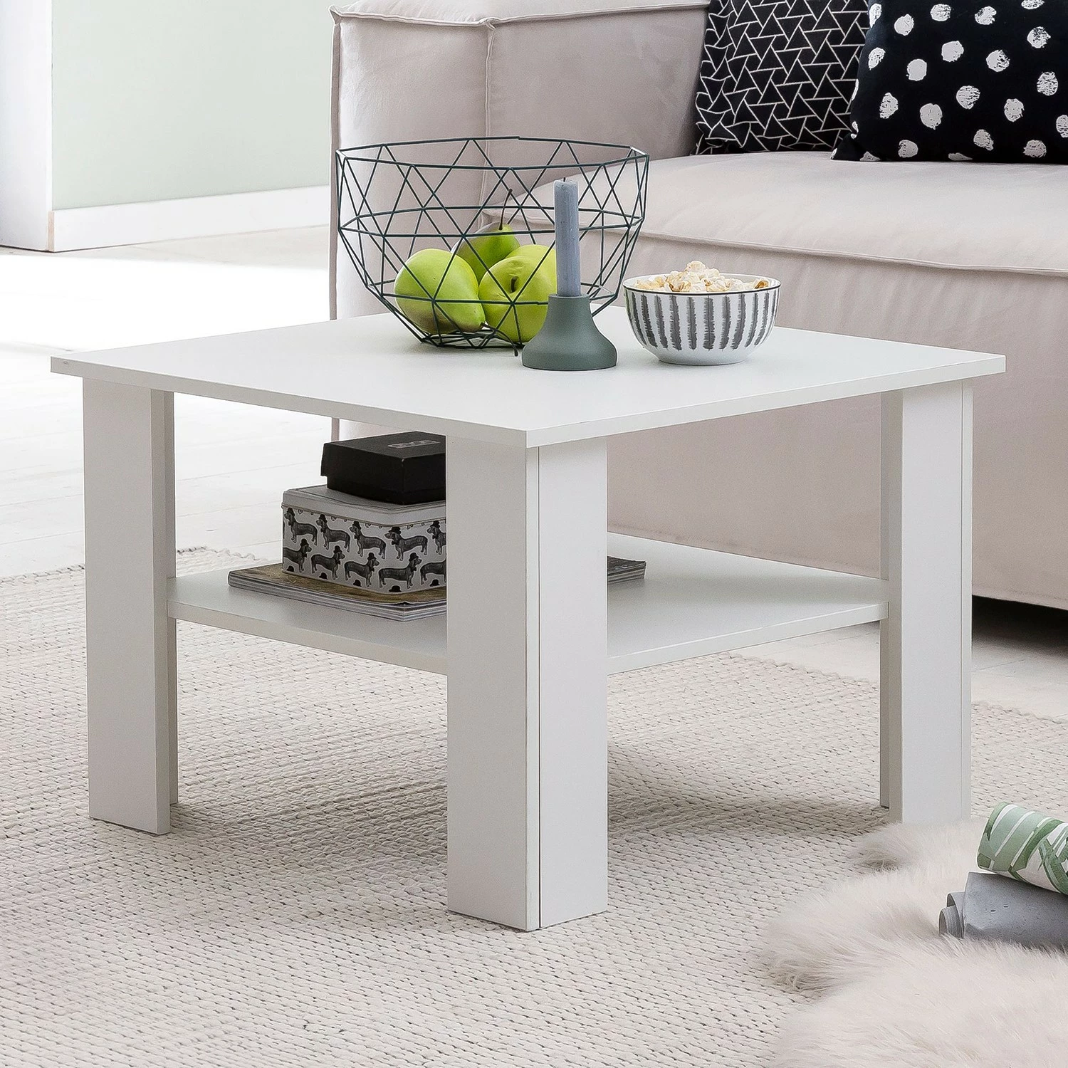 Loftscape Table basse Stam - Blanc 4 Loftscape Table basse Stam - Blanc – Image 2