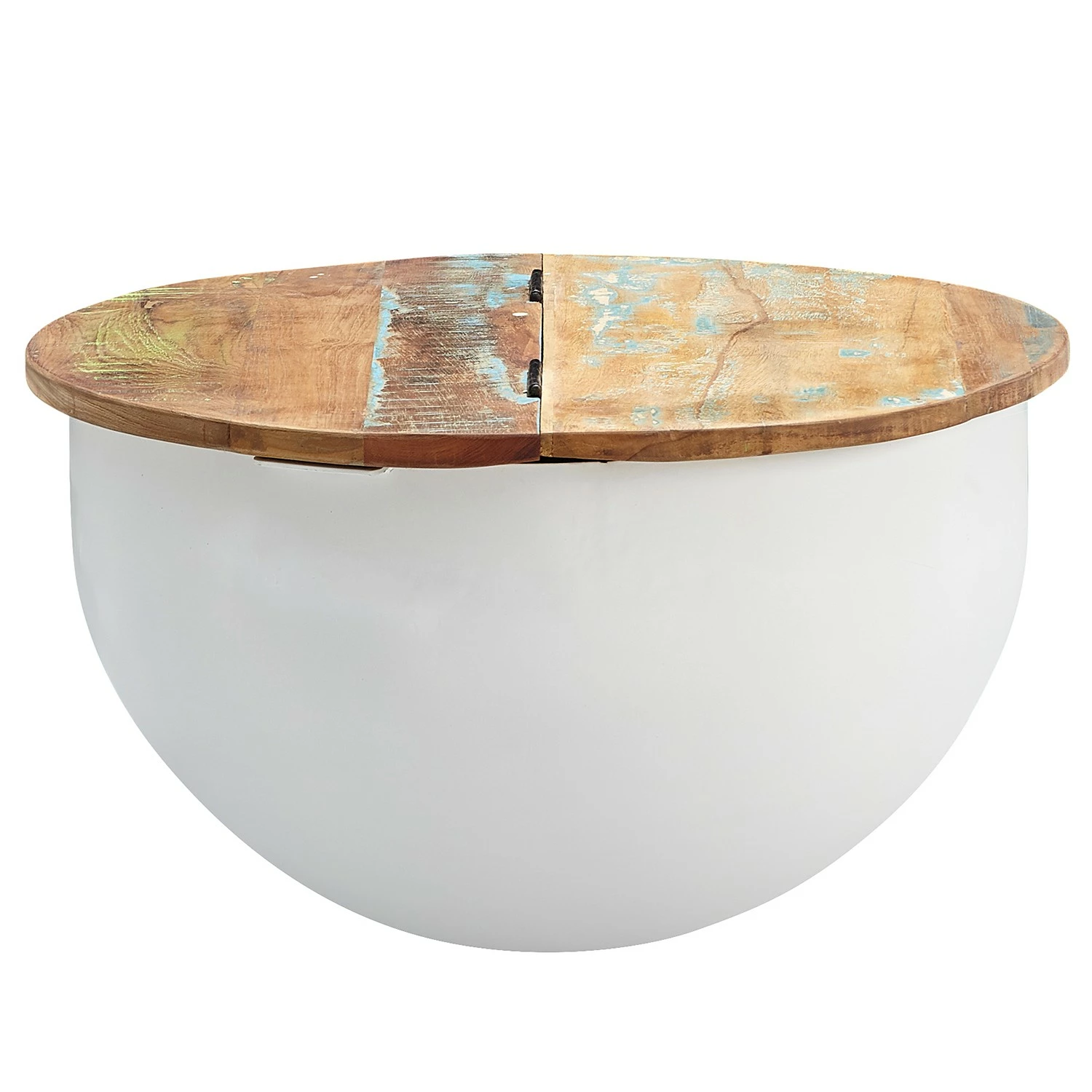 Ridgevalley Table basse Massaa III - Manguier massif / Métal - Manguier / Blanc 3 Ridgevalley Table basse Massaa III - Manguier massif / Métal - Manguier / Blanc