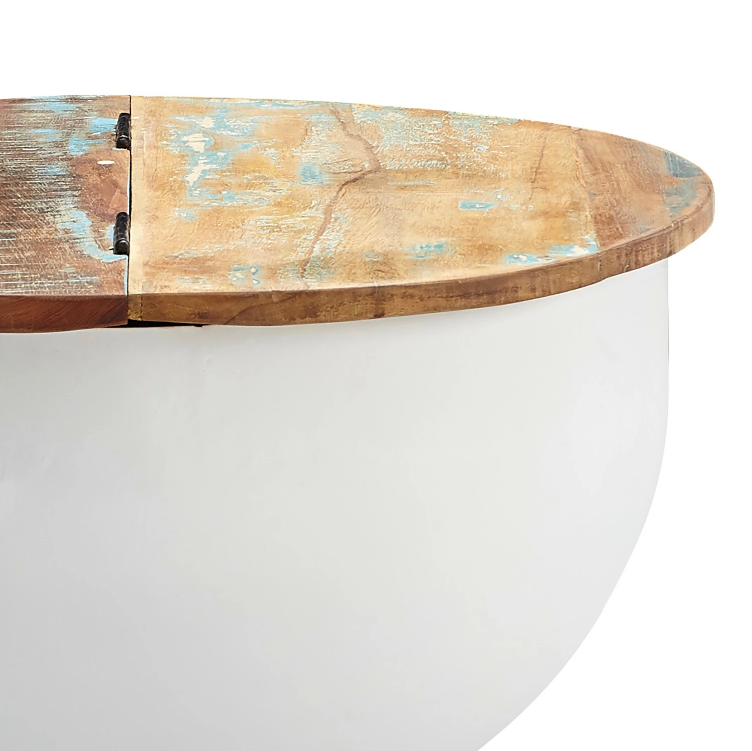 Ridgevalley Table basse Massaa III - Manguier massif / Métal - Manguier / Blanc 9 Ridgevalley Table basse Massaa III - Manguier massif / Métal - Manguier / Blanc – Image 7