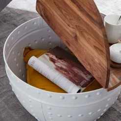 Ridgevalley Table basse Massaa I - Manguier massif / Métal - Manguier / Blanc -loftscape Boutique 1000296395 210929 06333200354 DETAILS P000000001000296395