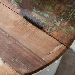 Ridgevalley Table basse Massaa II - Manguier massif / Métal - Manguier / Blanc -loftscape Boutique 1000296399 210929 06333800379 DETAILS P000000001000296399