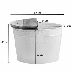Ridgevalley Table basse Massaa II - Manguier massif / Métal - Manguier / Blanc -loftscape Boutique 1000296399 210929 06333800812 SKETCH DETAILS P000000001000296399 sketch