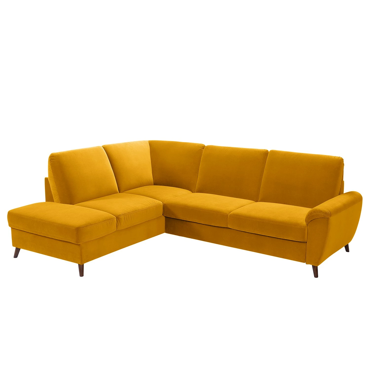 Loftscape Canapé d’angle Chanly - Microfibre - Microfibre Faria: Jaune - Méridienne longue à gauche (vue de face) - Sans fonction couchage 3 Loftscape Canapé d’angle Chanly - Microfibre - Microfibre Faria: Jaune - Méridienne longue à gauche (vue de face) - Sans fonction couchage