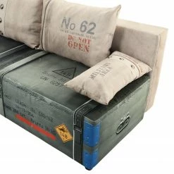 Mooved Canapé convertible Gabun - Tissage à plat - Blanc gris - Suspension à ressorts ondulés 16 Mooved Canapé convertible Gabun - Tissage à plat - Blanc gris - Suspension à ressorts ondulés -loftscape Boutique 1000296948 211018 10252702421 DETAILS P000000001000296948