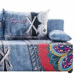 Mooved Canapé convertible Gabun - Tissage à plat - Bleu / Rouge - Suspension à ressorts ondulés 18 Mooved Canapé convertible Gabun - Tissage à plat - Bleu / Rouge - Suspension à ressorts ondulés -loftscape Boutique 1000296952 211018 10253002491 DETAILS P000000001000296952