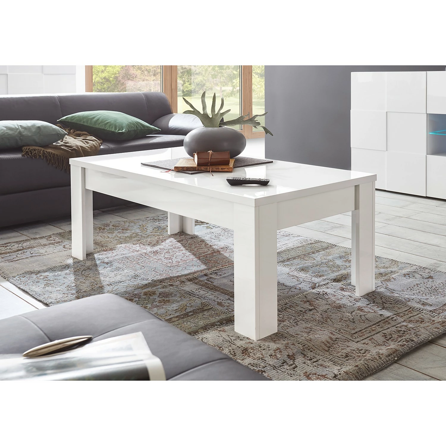 LC Spa Table basse Ice - Blanc brillant 4 LC Spa Table basse Ice - Blanc brillant – Image 2