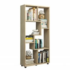 VCM Étagère Blina - Imitation chêne de Sonoma