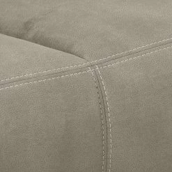 Loftscape Canapé d’angle Gatsby - Aspect cuir vieilli - Microfibre Zaira: Gris argenté - Méridienne courte à gauche (vue de face) -loftscape Boutique 1000298280 211011 134017000123 DETAILS P000000001000298280