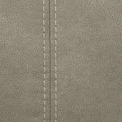 Loftscape Canapé d’angle Gatsby - Aspect cuir vieilli - Microfibre Zaira: Gris argenté - Méridienne courte à gauche (vue de face) -loftscape Boutique 1000298280 211011 134017000127 DETAILS P000000001000298280