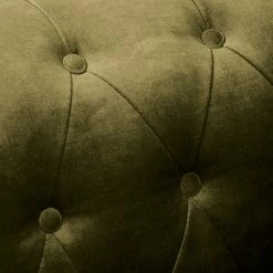 Red Living Canapé Lovis (3 places) - Velours Tomi: Vert vieilli -loftscape Boutique 1000298813 211214 180122000171 DETAILS P000000001000298813