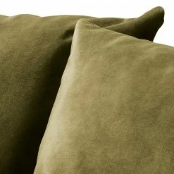 Red Living Canapé Lovis (3 places) - Velours Tomi: Vert vieilli -loftscape Boutique 1000298813 211214 180122000204 DETAILS P000000001000298813