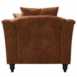 Red Living Fauteuil Lovis - Microfibre Rica: Cognac -loftscape Boutique 1000298871 211214 18020100810 DETAILS P000000001000298871