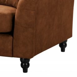Red Living Fauteuil Lovis - Microfibre Rica: Cognac -loftscape Boutique 1000298871 211214 18020100843 DETAILS P000000001000298871